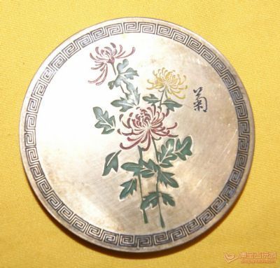 仿古工藝品古玩城收藏品特價包郵銅鎮尺純銅梅蘭竹菊銅鎮紙文房用品書法用品-博寶客-藝術品銷售專區
