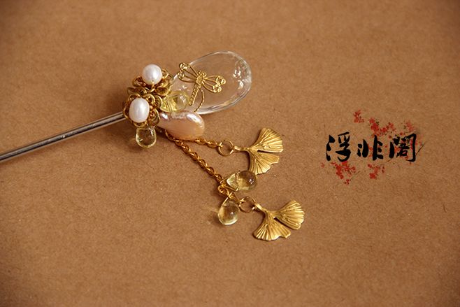 【我樂個趣中國風(fēng)篇】手工制作類古風(fēng)首飾鬢上一._看圖_我樂個趣吧_貼吧
